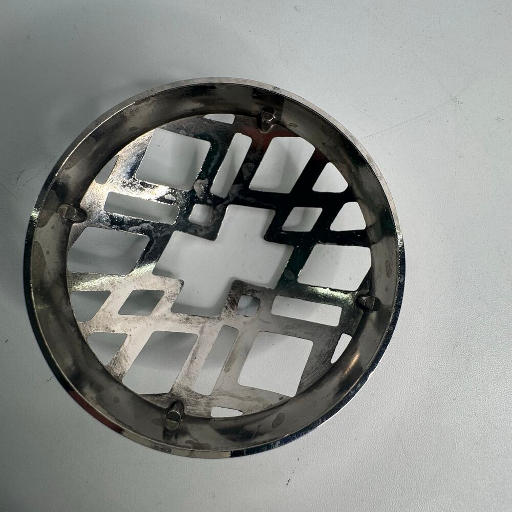 Yankee Candle Geometric  Illuma Lid Silver Topper